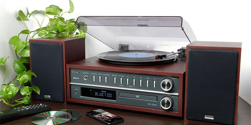 all in one record player